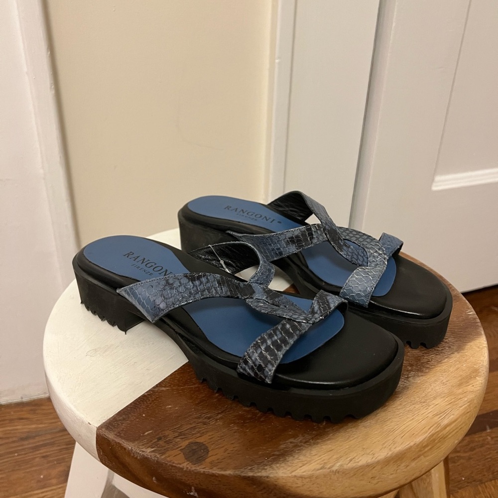 Rangoni Women's Snakeskin Sandals
